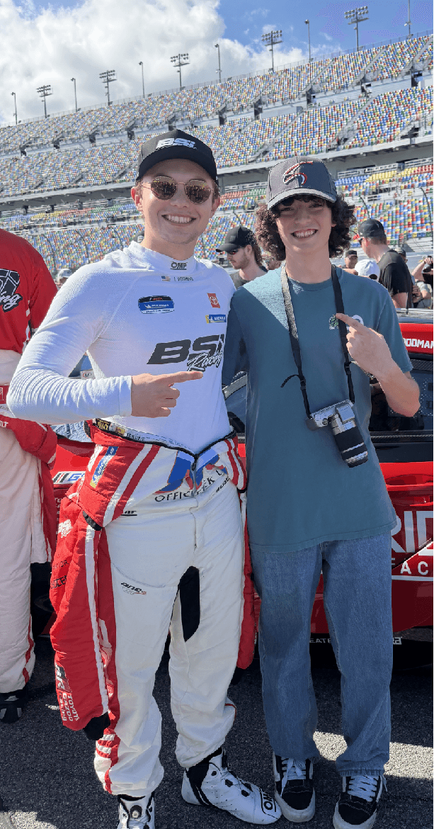 Skyler Sarabia — aspiring race car driver